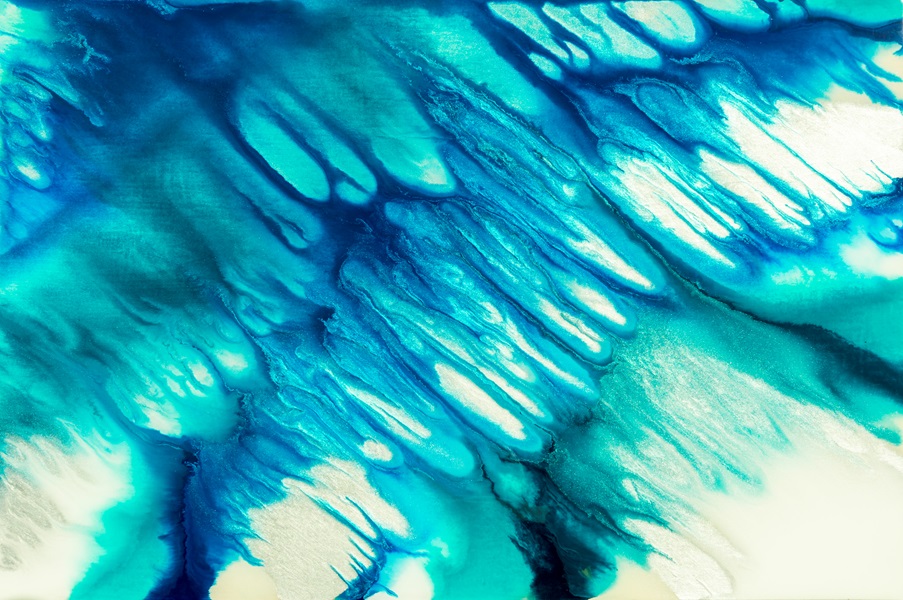 Ripple Effect Fluid Art Painting