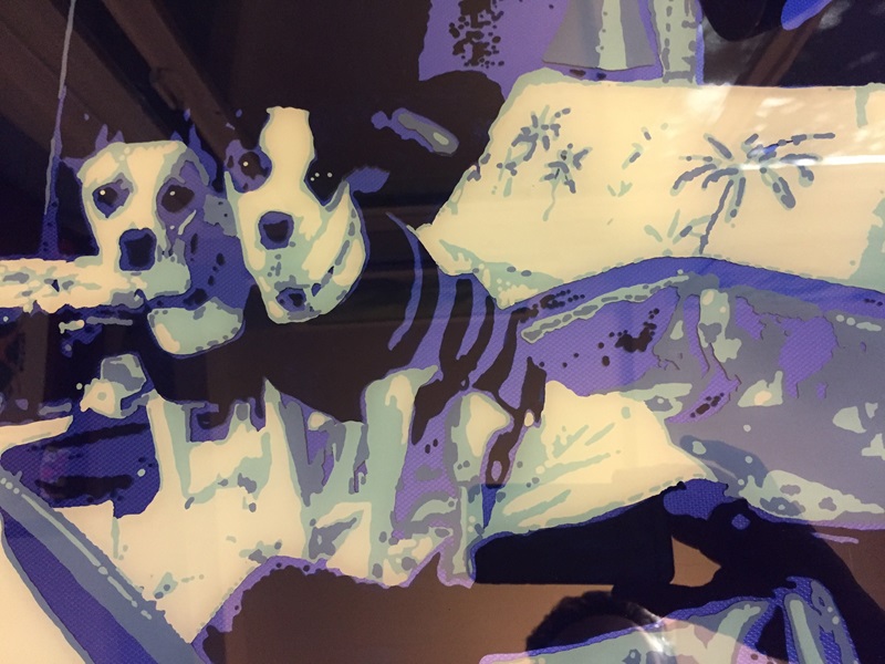 Romeo and J.D. Fluid Art Painting